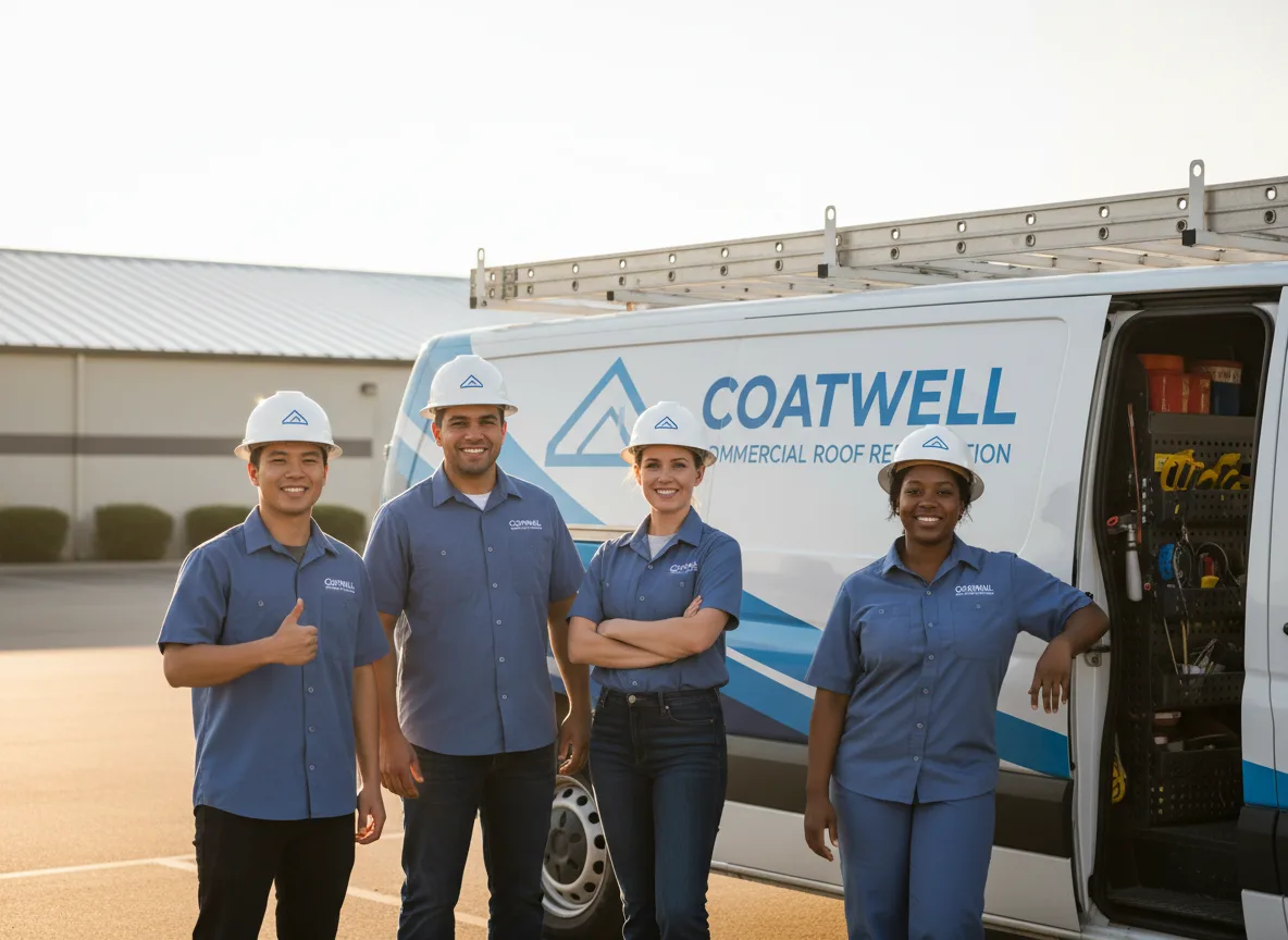Commercial roof coating company in Richmond Dale, OH